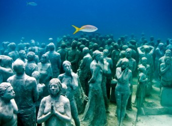 Музей подводных скульптур (Канун, Мексика)