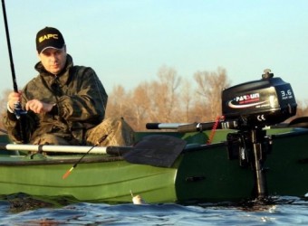 Рыбалка на лодке с подвесным мотором