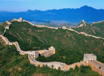 Великая Китайская Стена (вид сверху)