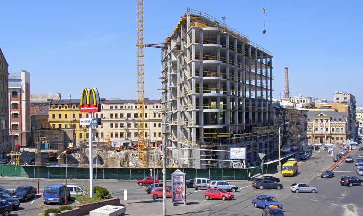 Строительство отелей в Киеве к Евро-2012