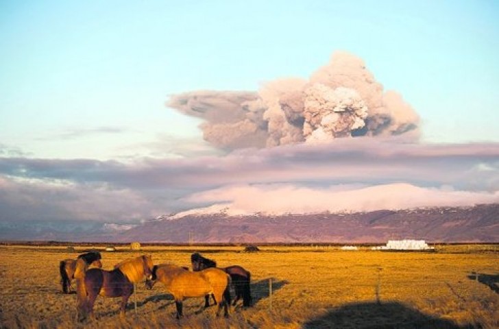 Исландия, вулкан