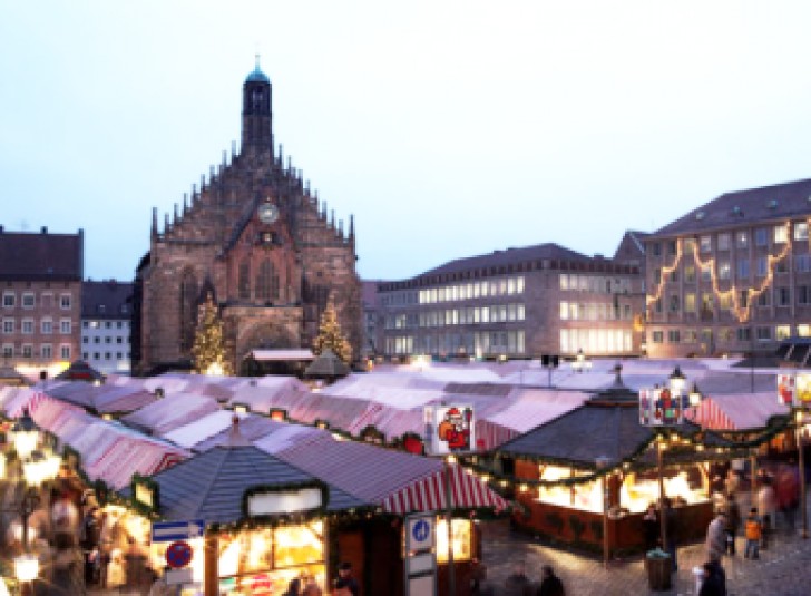 Рождественский рынок в Нюрнберге