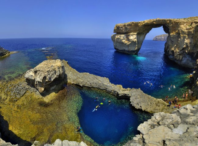 Голубая лагуна, Гозо, Мальта