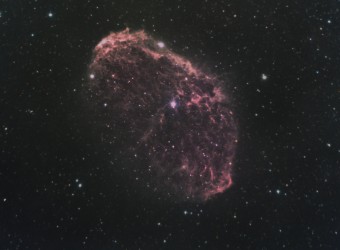 Crescent Nebula. Полумесяц. Астрономический туризм