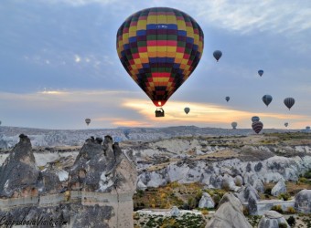Полет на воздушном шаре на Каппакадокией (Турция)