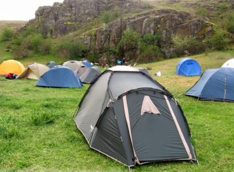 В поход с палаткой